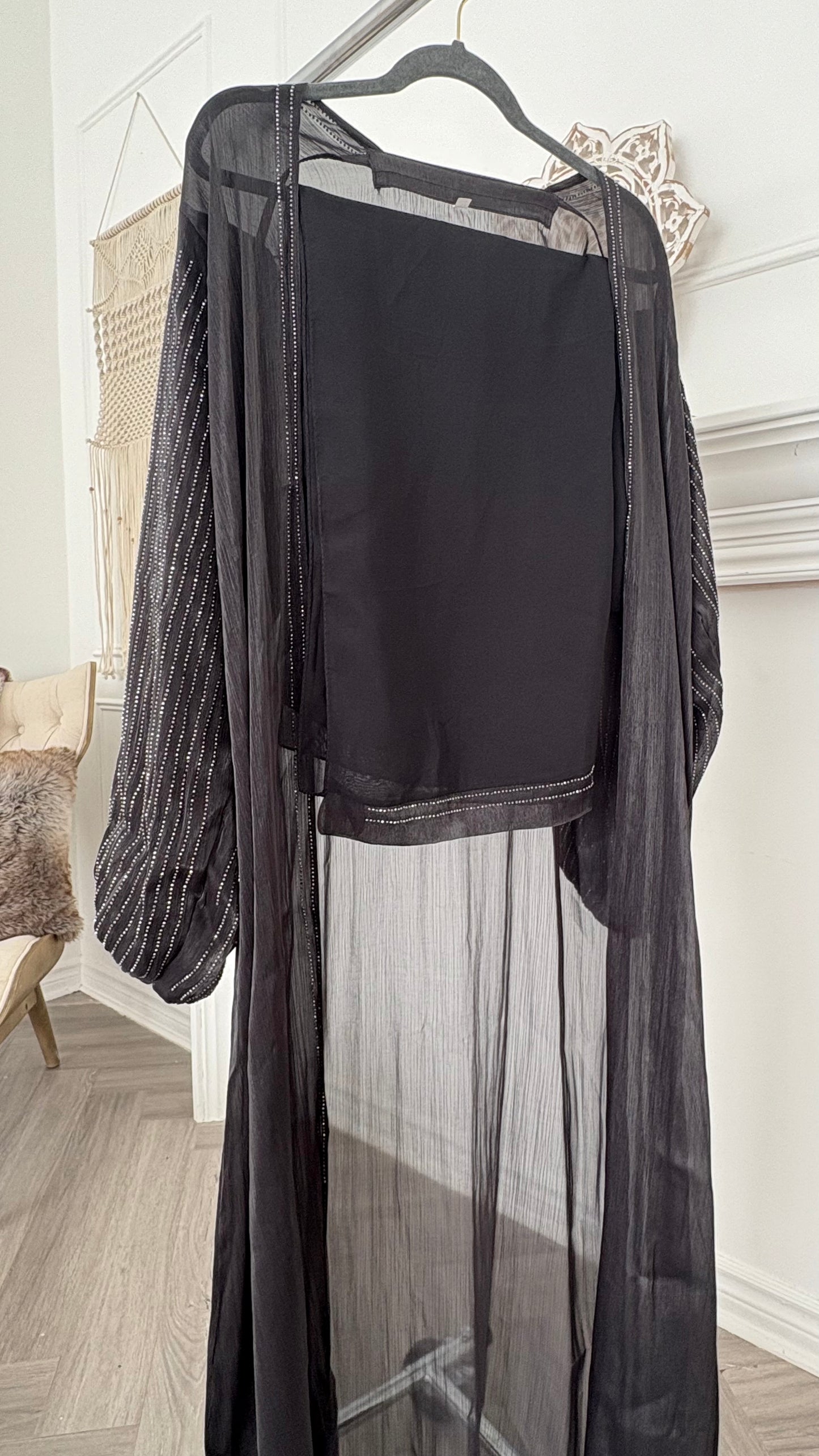 Reem Abaya Black