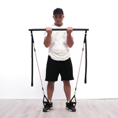 Portable Pilates Bar and Resistance Band