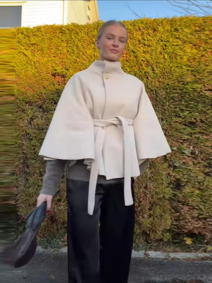 Gina poncho coat