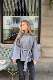 Gina poncho coat